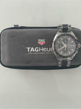 Tag Heuer Gray Travel Watch Case